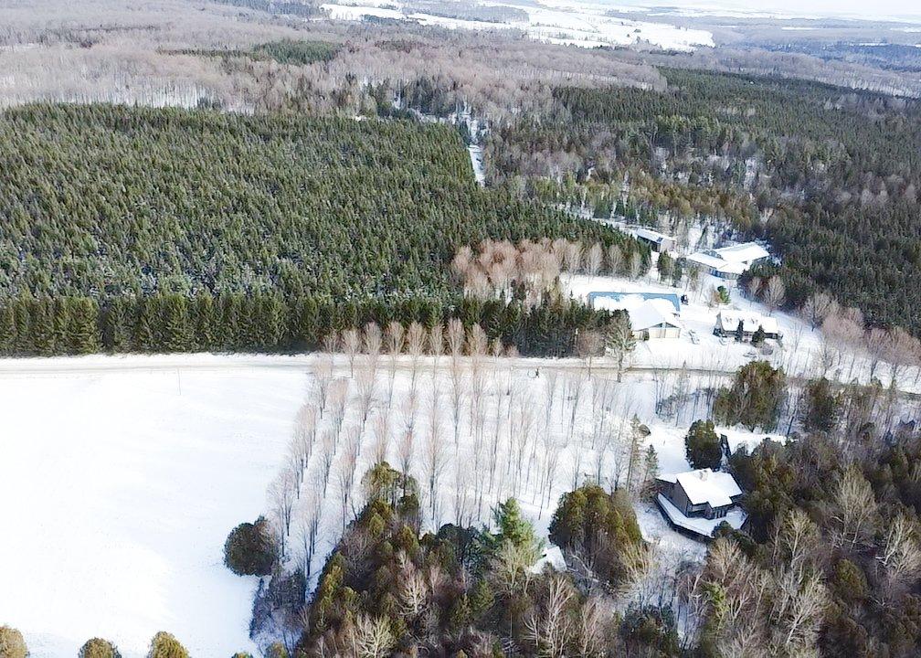 Photo aérienne - Ch. De Kingscroft, Barnston-Ouest, QC