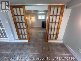 1227 Curry Avenue Unit# Lower, Windsor, ON - Indoor Photo Showing Other Room