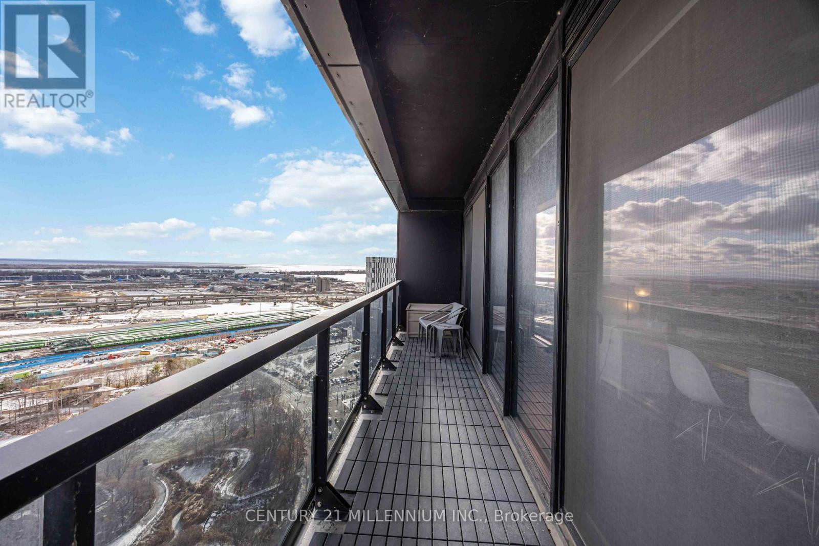 2409 - 170 Bayview Avenue, Toronto, ON - Outdoor With Balcony With View