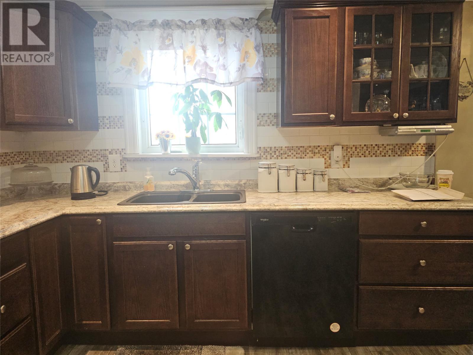 2 Musseau'S Lane, Channel-Port Aux Basques, NL - Indoor Photo Showing Kitchen With Double Sink