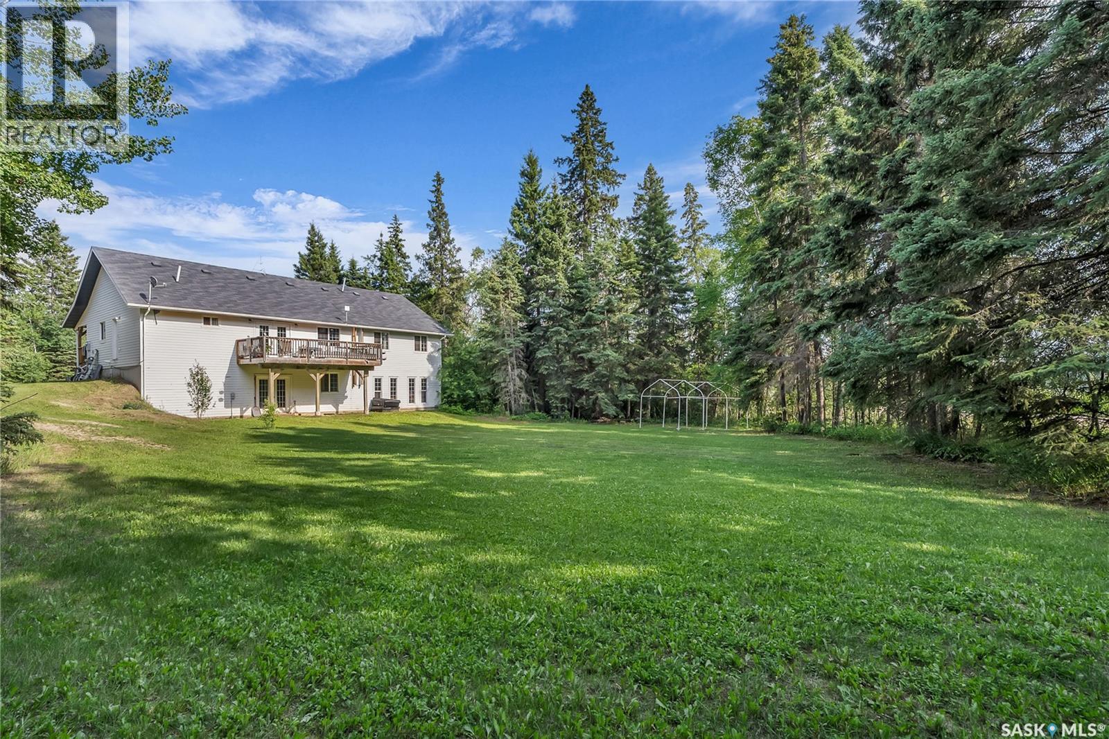 Gustafson Acreage, Paddockwood Rm No. 520, SK - Outdoor With Deck Patio Veranda