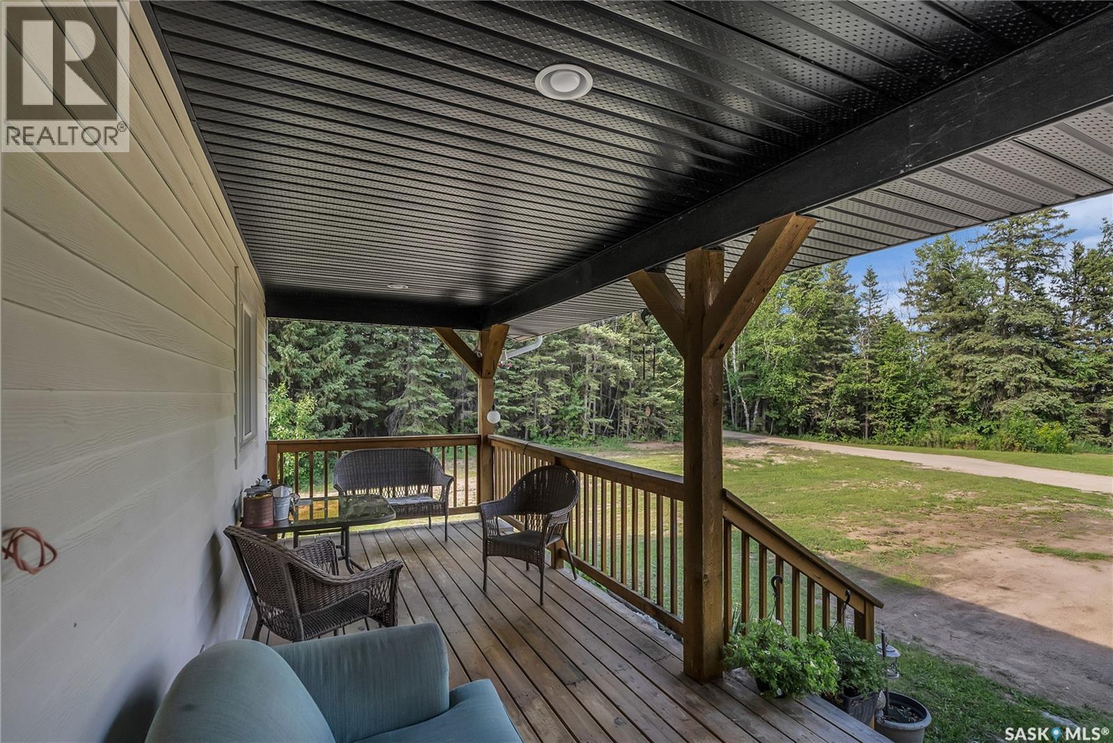 Gustafson Acreage, Paddockwood Rm No. 520, SK - Outdoor With Deck Patio Veranda With Exterior