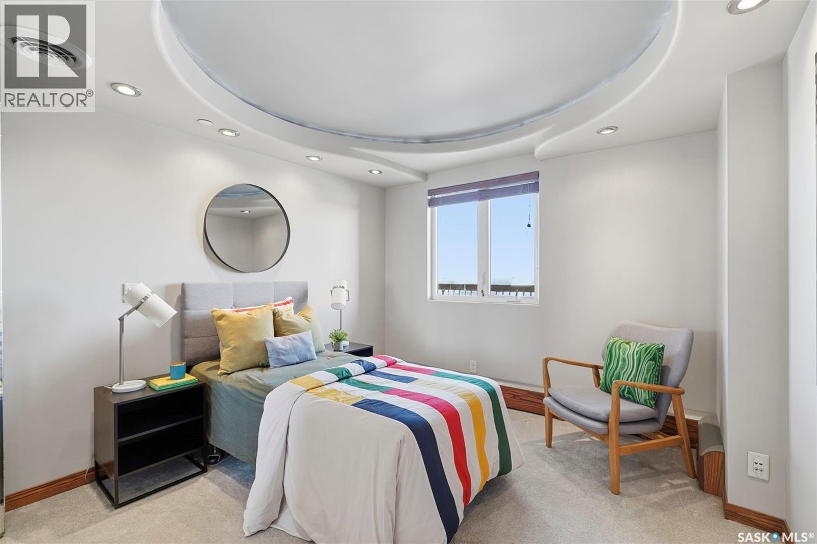 2504/2505 311 6Th Avenue N, Saskatoon, SK - Indoor Photo Showing Bedroom