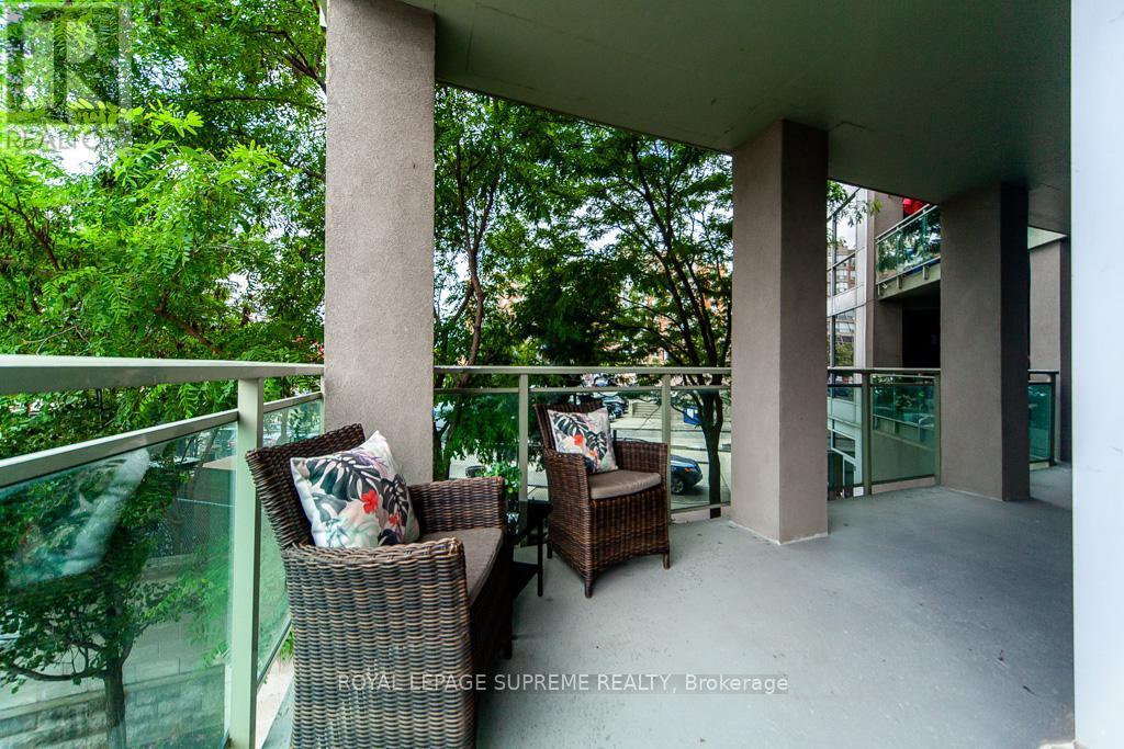 202 - 1600 Keele Street, Toronto, ON - Outdoor With Deck Patio Veranda With Exterior