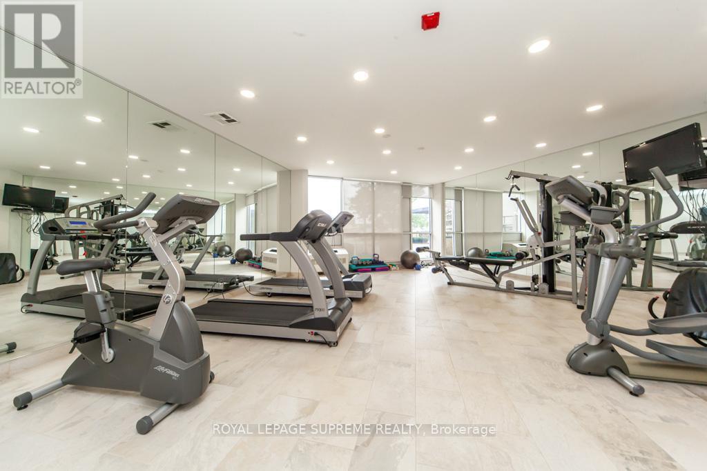 202 - 1600 Keele Street, Toronto, ON - Indoor Photo Showing Gym Room