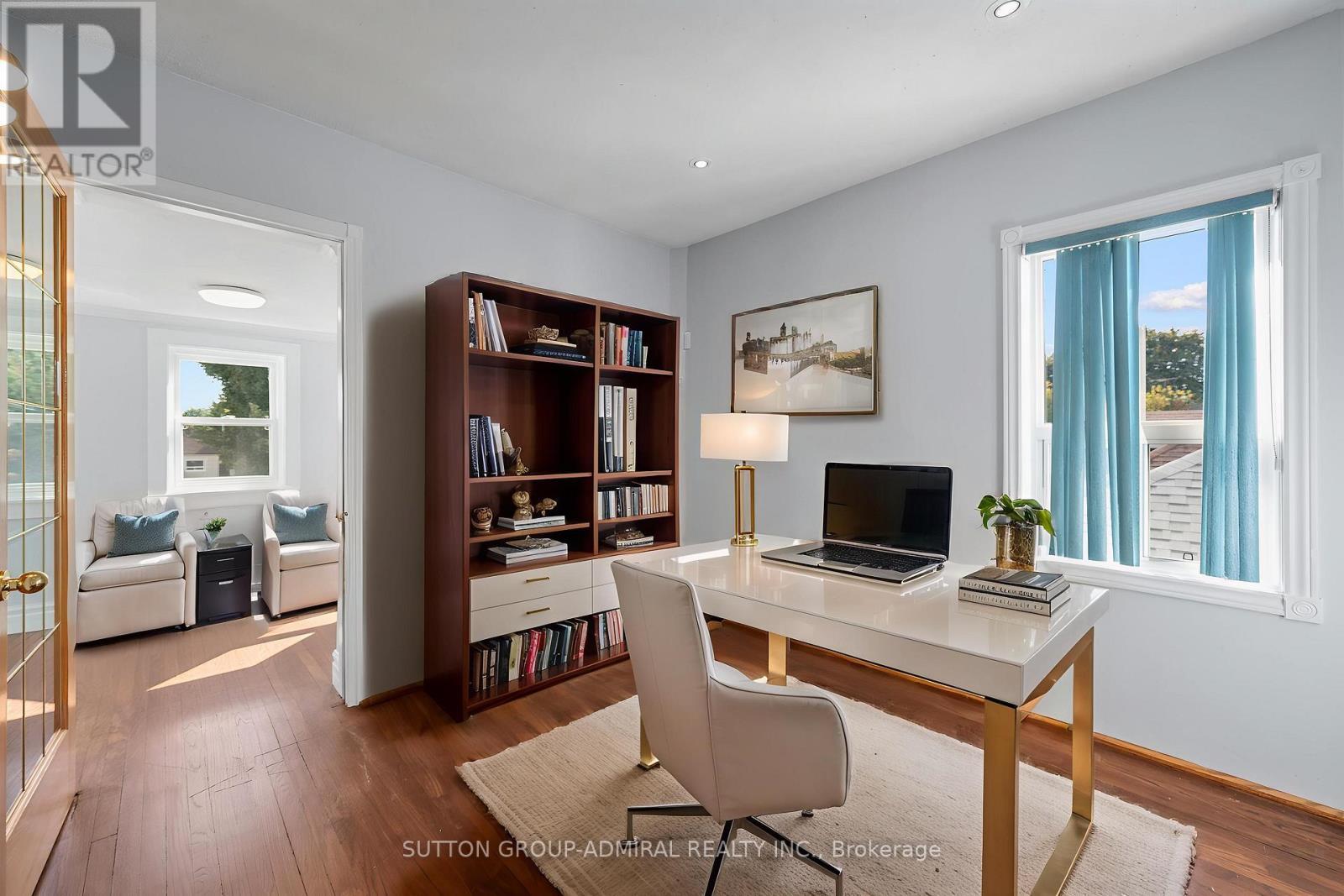 Virtually staged photo - 87 Pritchard Avenue, Toronto, ON - Indoor Photo Showing Office