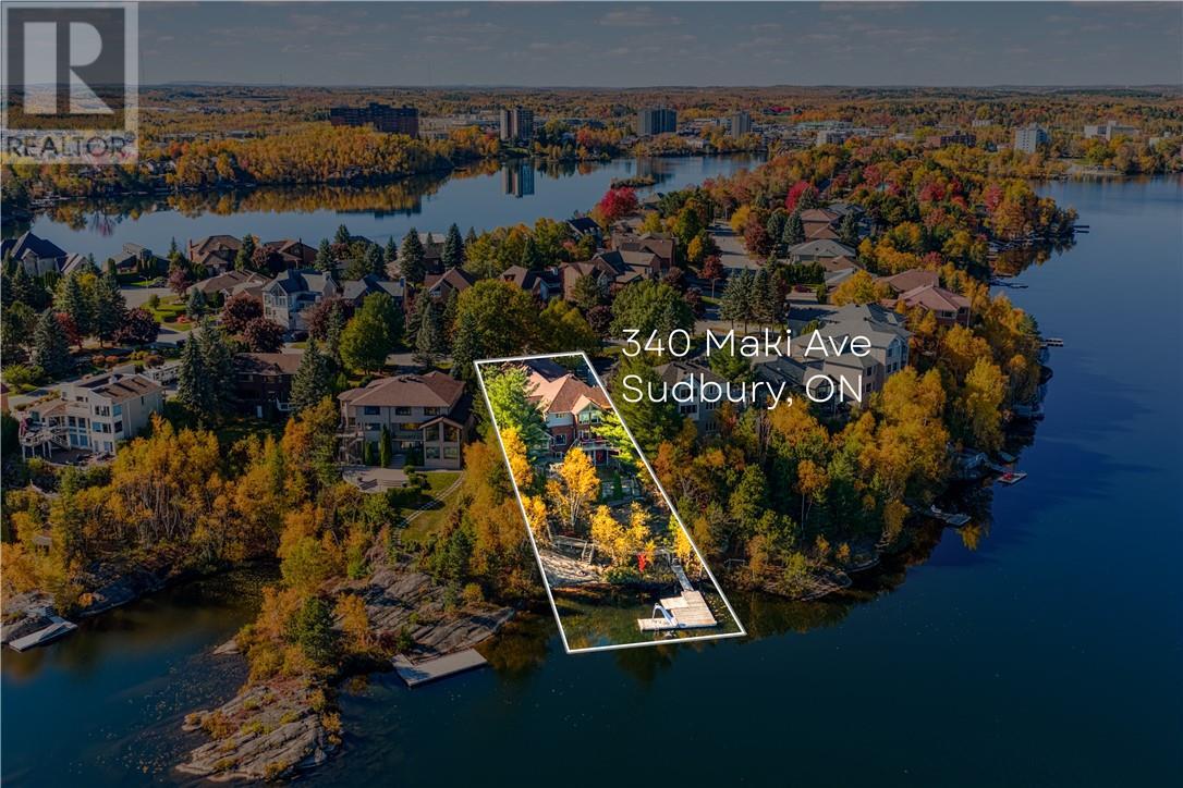 340 Maki Avenue, Sudbury, ON - Outdoor With Body Of Water With View