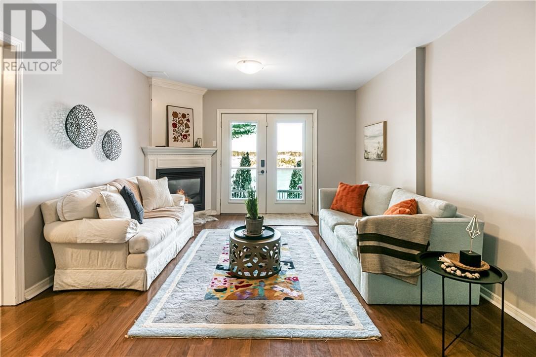340 Maki Avenue, Sudbury, ON - Indoor Photo Showing Living Room With Fireplace