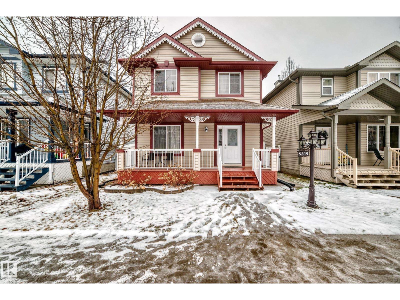 5819 Sutter Pl Nw, Edmonton, AB - Outdoor With Deck Patio Veranda With Facade