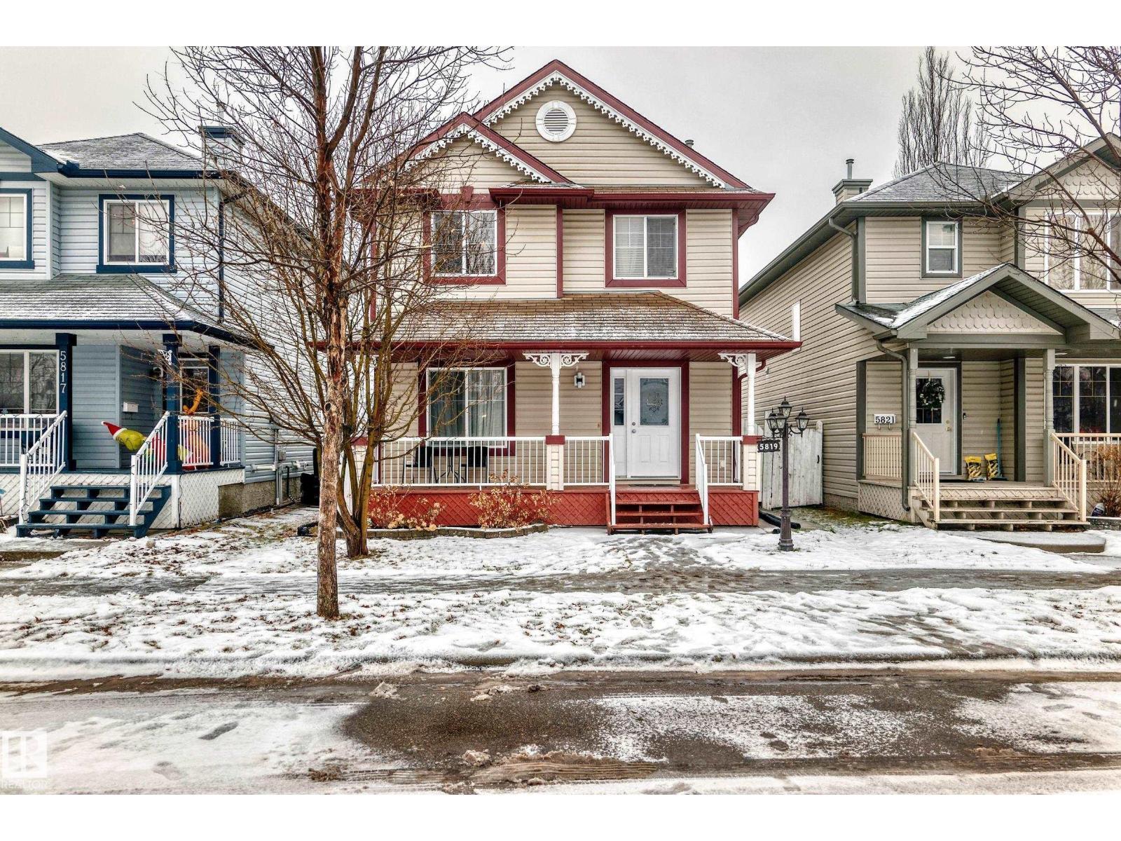 5819 Sutter Pl Nw, Edmonton, AB - Outdoor With Deck Patio Veranda With Facade