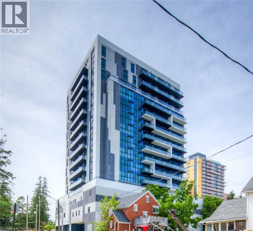 128 King Street N Unit# 1502, Waterloo, ON - Outdoor With Balcony With Facade