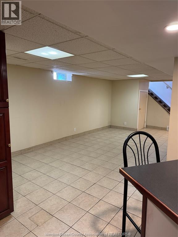 1573 Westminster Unit# Basement, Windsor, ON - Indoor Photo Showing Basement