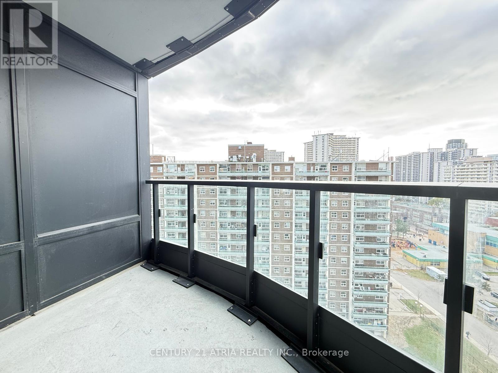 1222 - 585 Bloor Street E, Toronto, ON - Outdoor With Balcony With View With Exterior