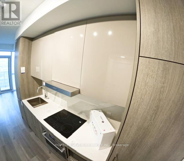 2610 - 225 Commerce Street, Vaughan, ON - Indoor Photo Showing Kitchen With Double Sink