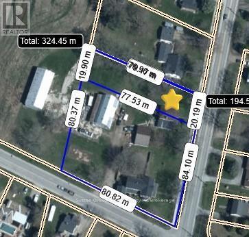 Star = lot to be severed - 639 Mount Pleasant Road S, Brant (Brantford Twp), ON