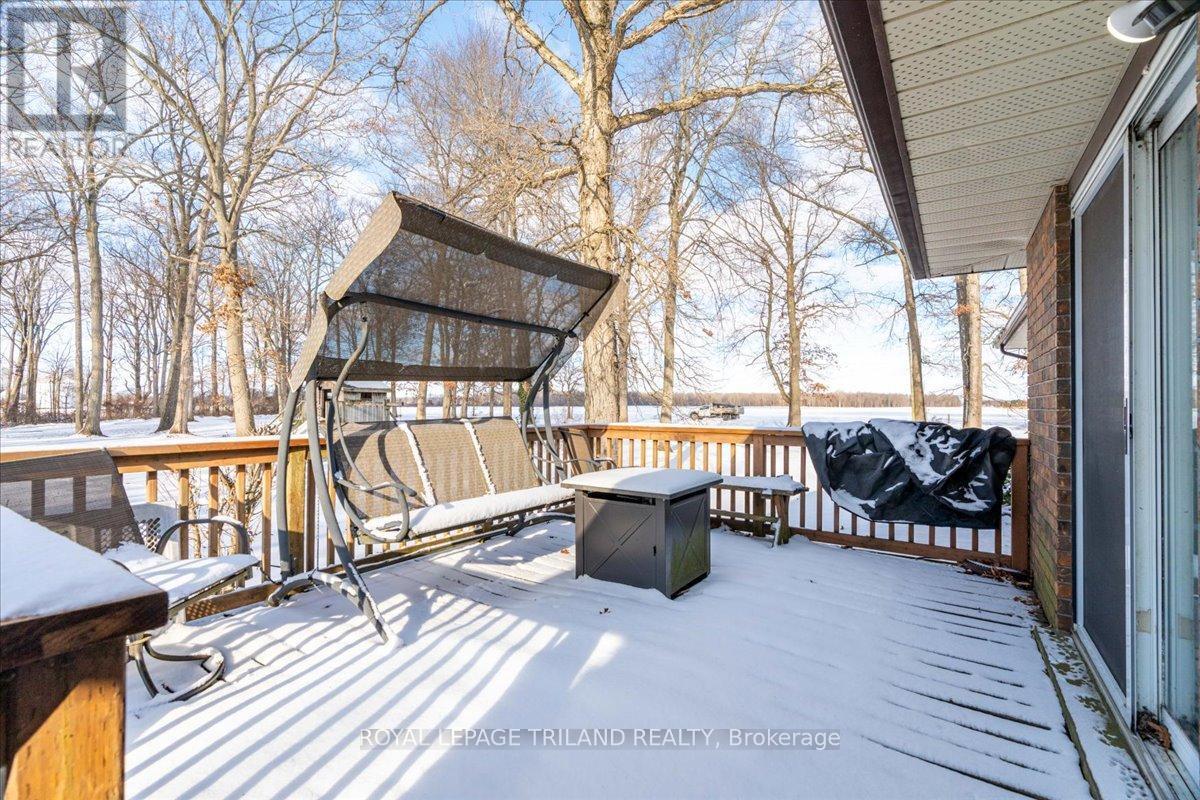 22775 Dogwood Road, Southwest Middlesex, ON - Outdoor With Deck Patio Veranda With Exterior