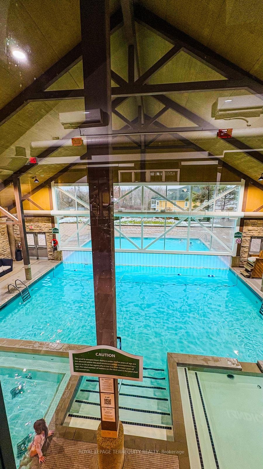 2329-90 Highland Drive, Oro-Medonte, ON - Indoor Photo Showing Other Room With In Ground Pool