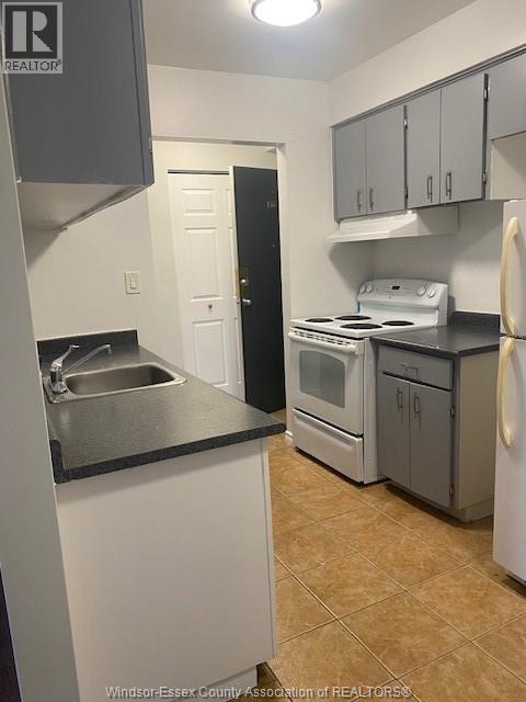 575 University West Unit# 501, Windsor, ON - Indoor Photo Showing Kitchen