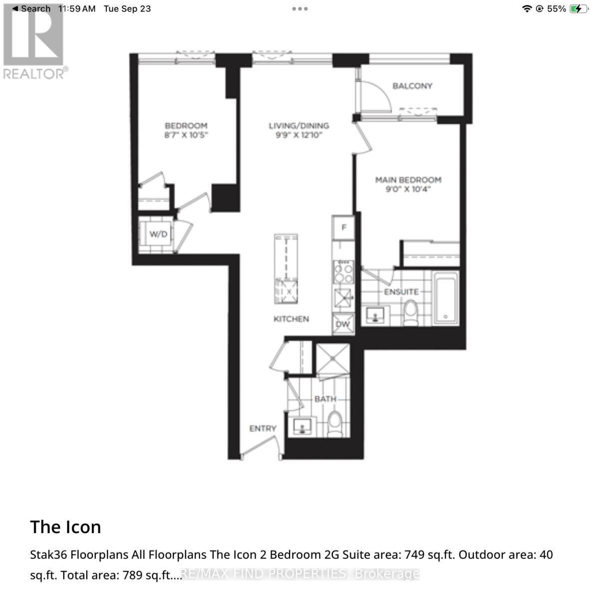 Floor Plan - 3205 - 395 Square One Drive, Mississauga, ON - Other