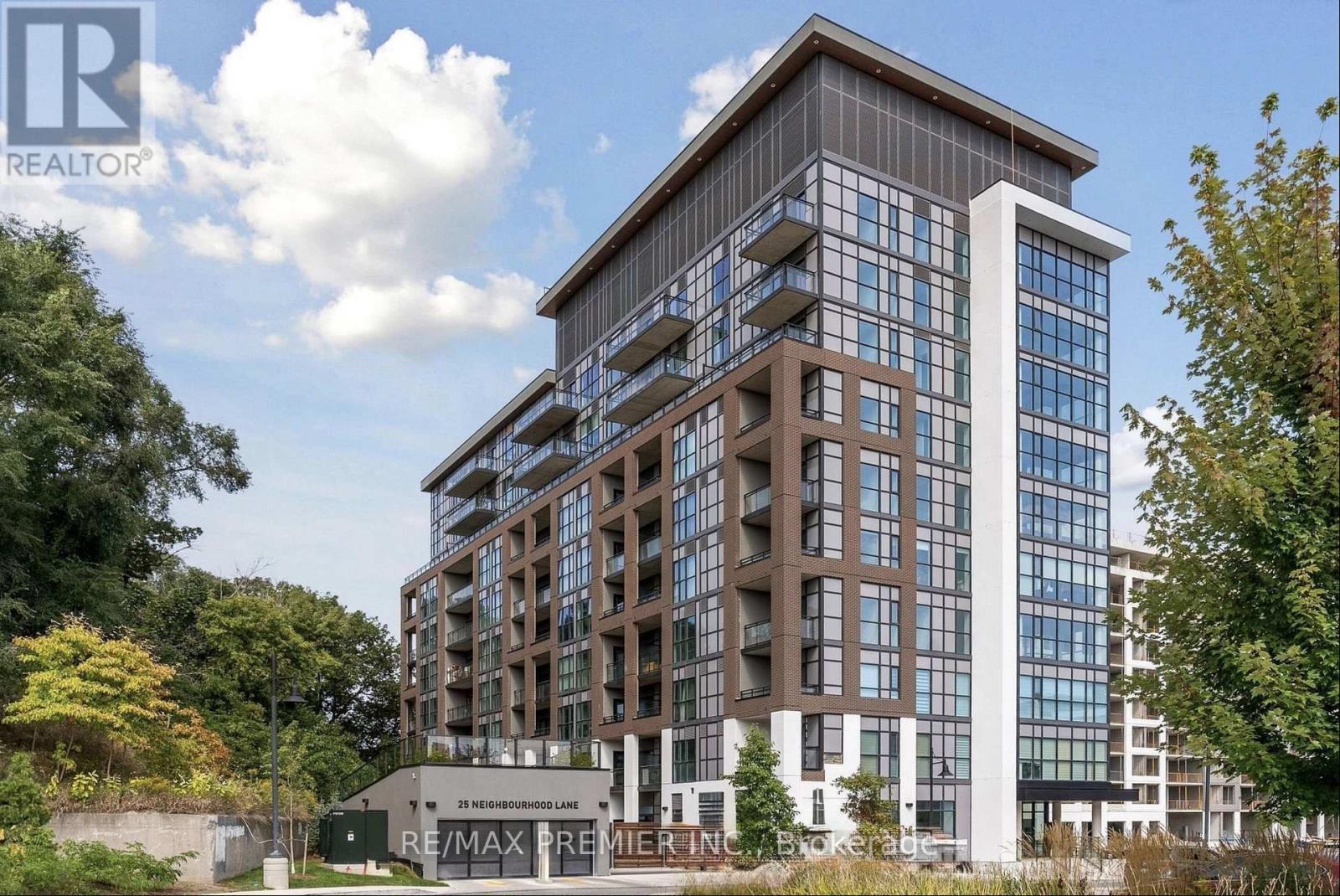 515 - 25 Neighbourhood Lane, Toronto, ON - Outdoor With Balcony With Facade