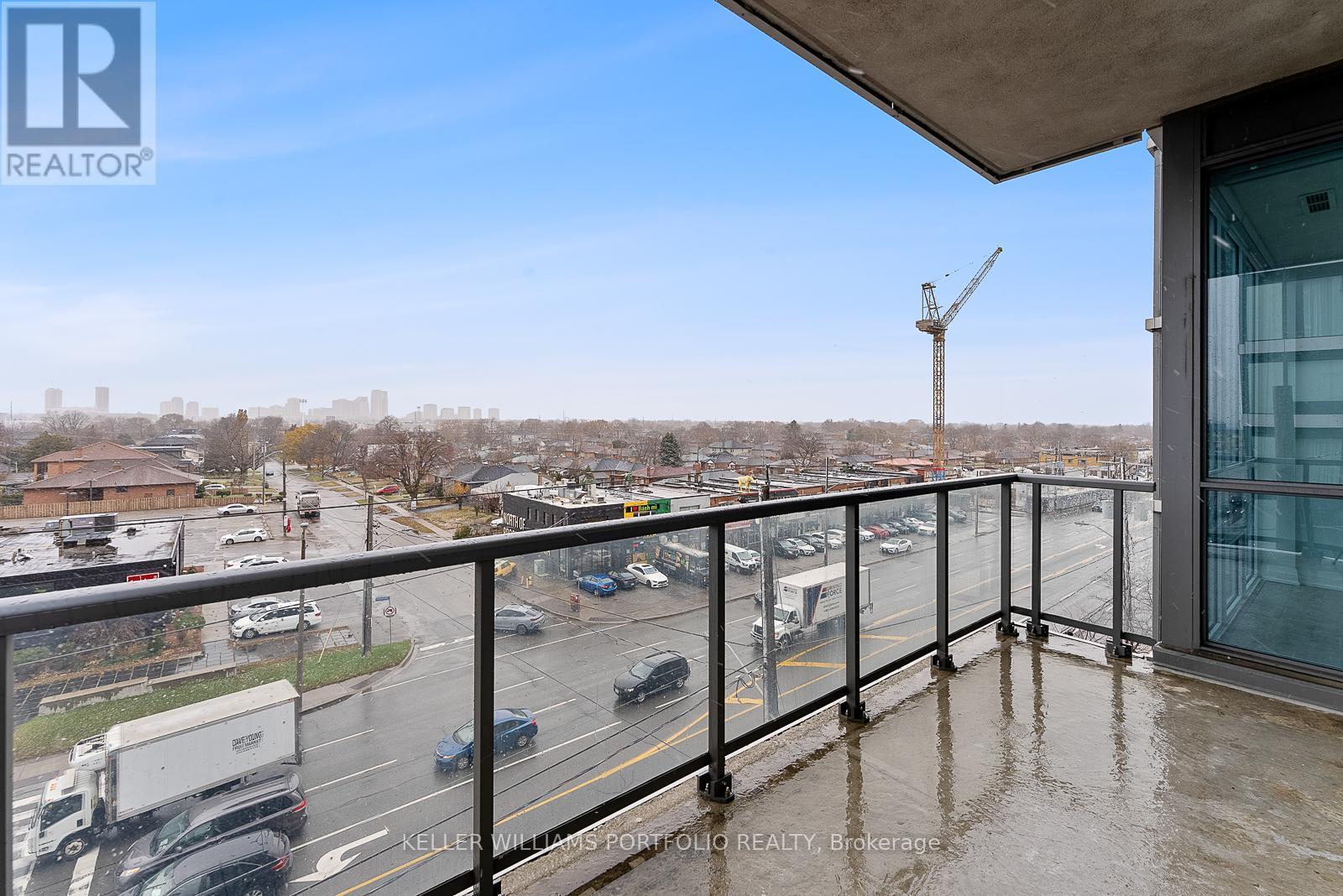 508 - 1185 The Queensway Avenue, Toronto, ON - Outdoor With Balcony With View With Exterior