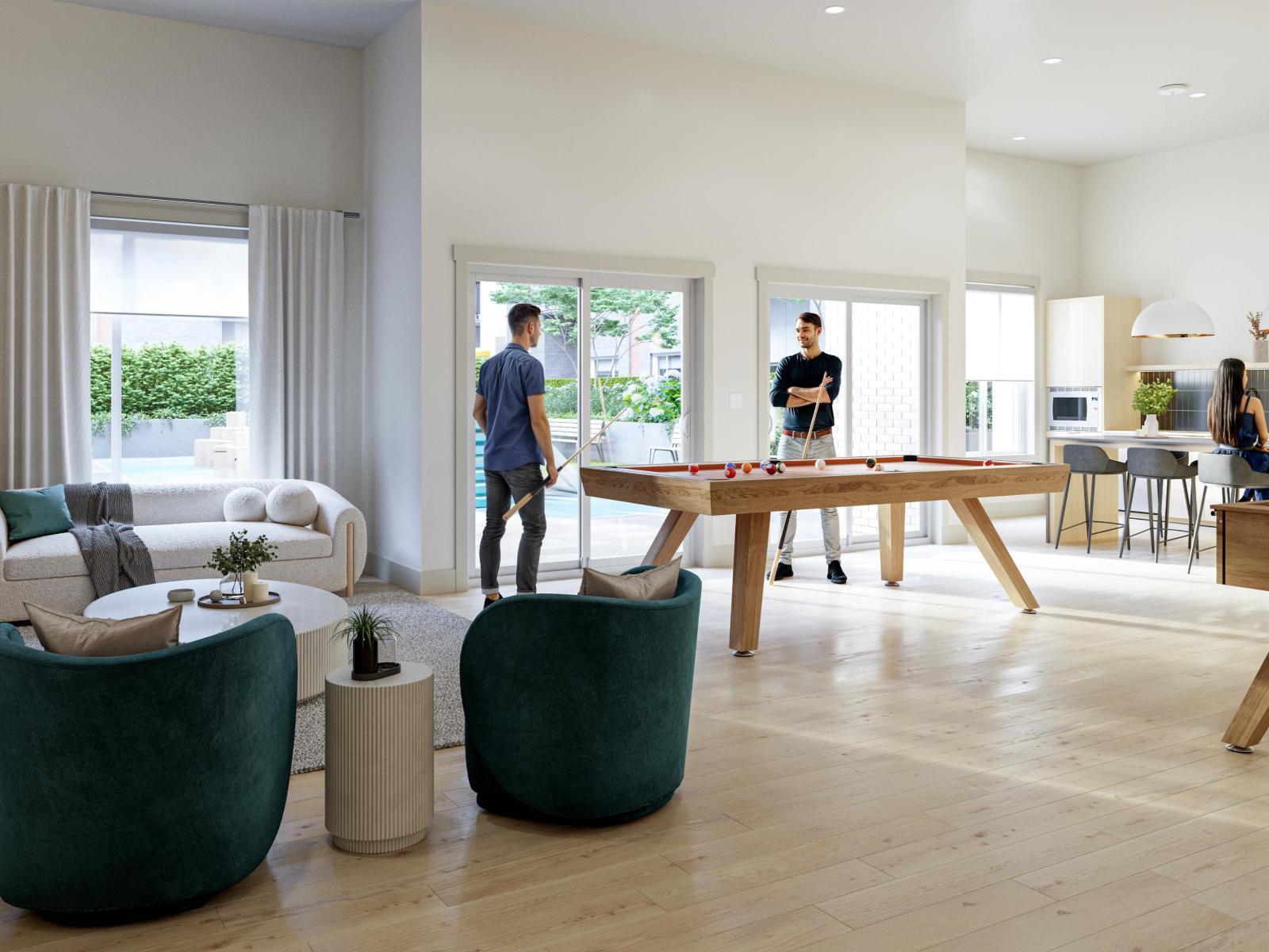 A420 5360 204Th Street, Langley, BC - Indoor Photo Showing Living Room