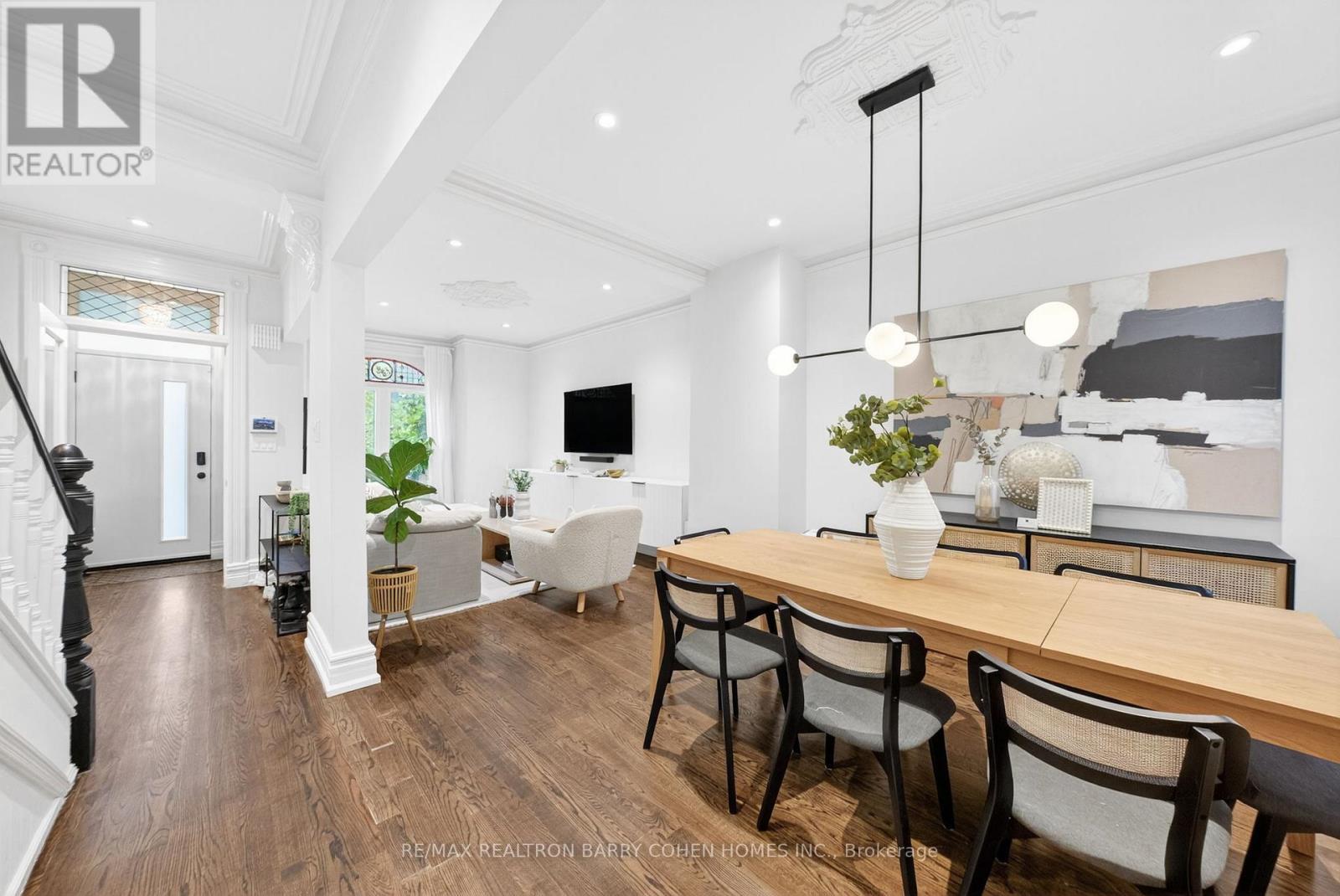 198 Macpherson Avenue, Toronto, ON - Indoor Photo Showing Dining Room