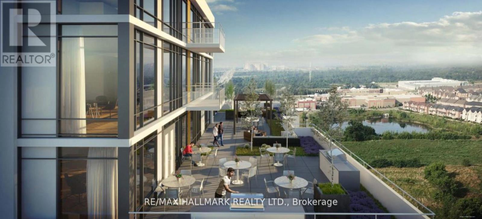 329 - 405 Dundas Street W, Oakville, ON - Outdoor With View