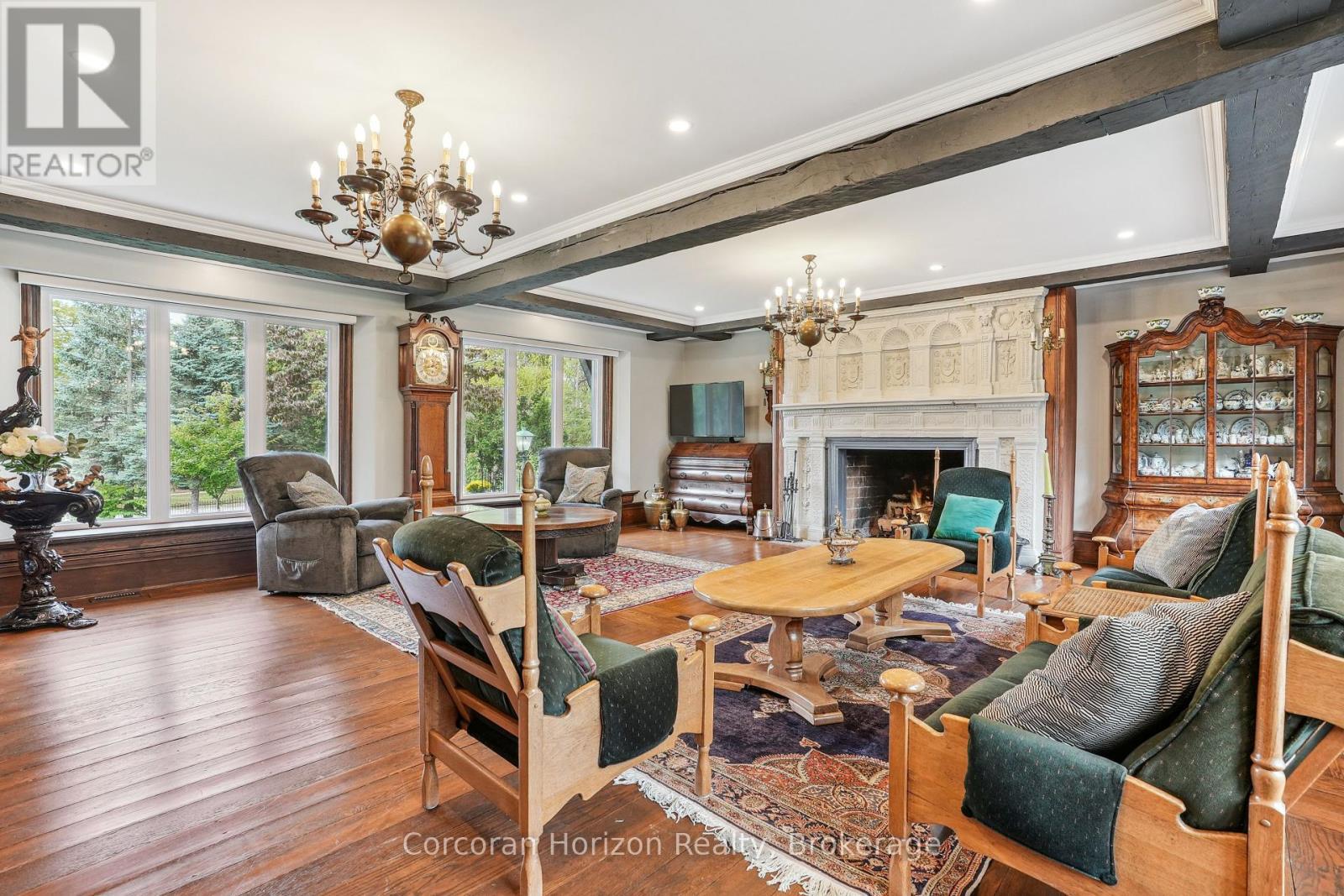 353 Sulphur Springs Road, Hamilton (Ancaster), ON - Indoor With Fireplace