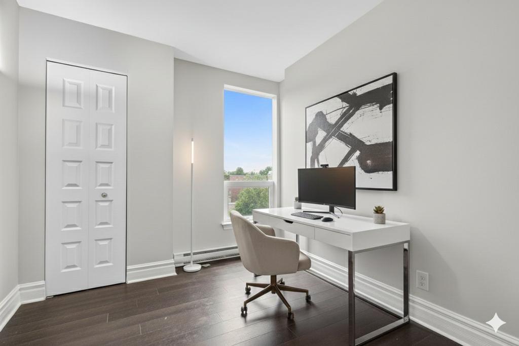 Chambre à coucher - 306-14399 Boul. Gouin O., Montréal (Pierrefonds-Roxboro), QC - Indoor Photo Showing Office