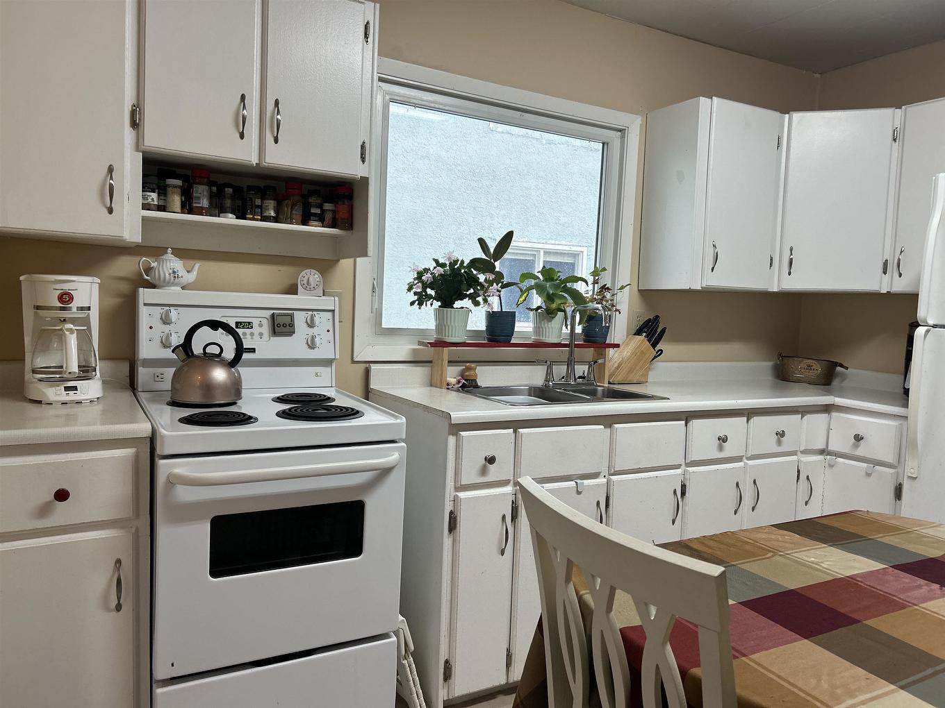 209 Fotheringham Avenue, Atikokan, ON - Indoor Photo Showing Kitchen With Double Sink