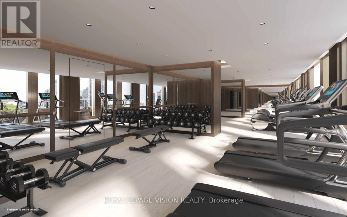 504 - 50 Scollard Street, Toronto, ON - Indoor Photo Showing Gym Room