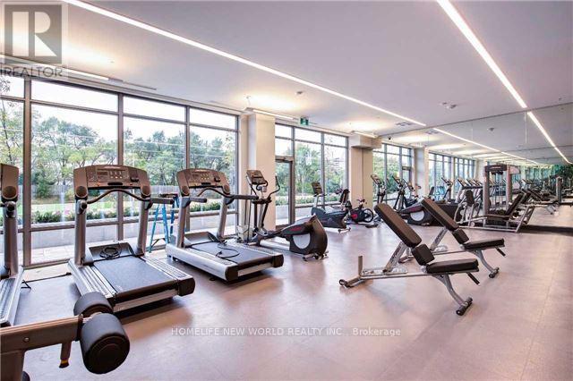 1208 - 52 Forest Manor Road, Toronto, ON - Indoor Photo Showing Gym Room
