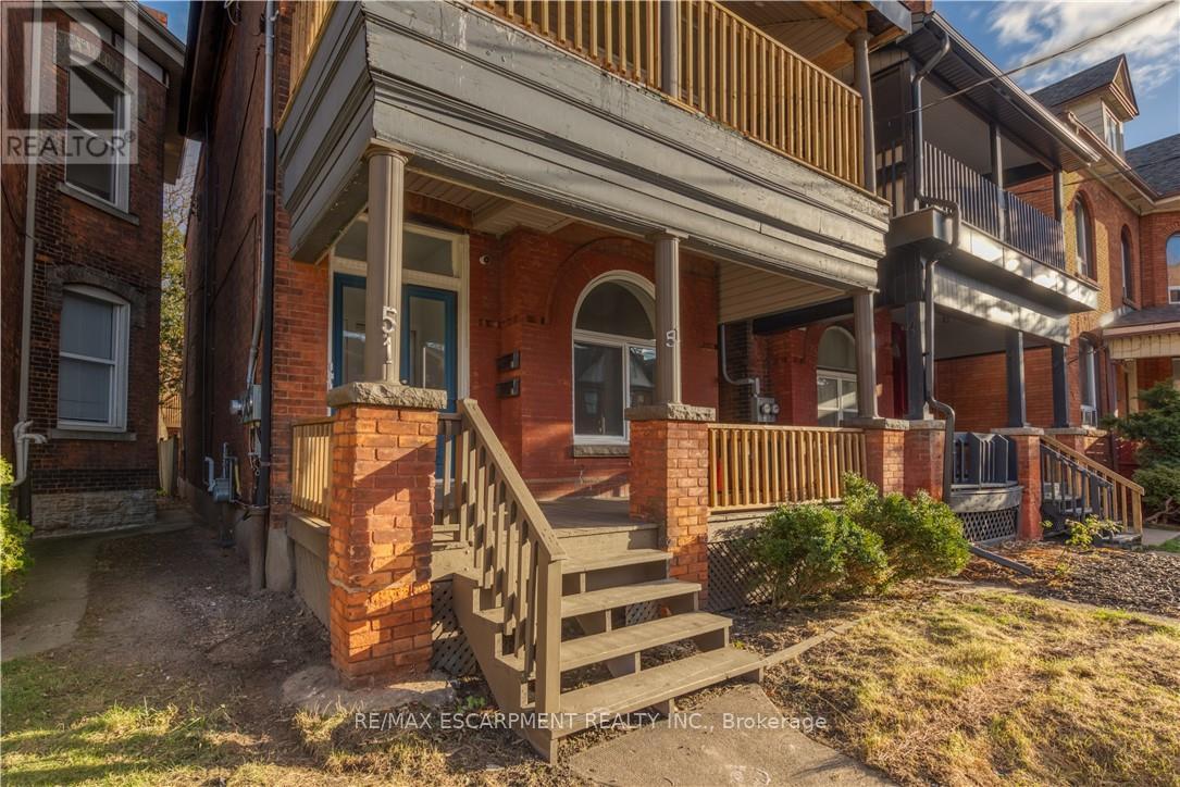Upper - 51 Wellington Street S, Hamilton, ON - Outdoor With Deck Patio Veranda