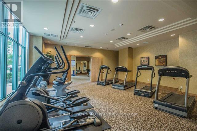 1607 - 5500 Yonge Street, Toronto, ON - Indoor Photo Showing Gym Room