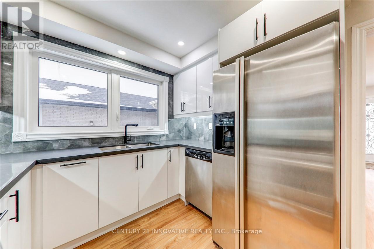 Main - 359 Rathburn Road, Toronto, ON - Indoor Photo Showing Kitchen With Double Sink