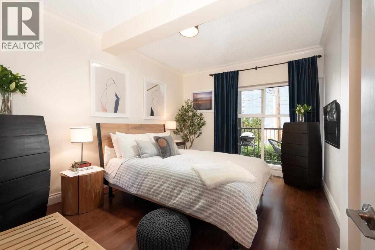 308 1655 Nelson Street, Vancouver, BC - Indoor Photo Showing Bedroom