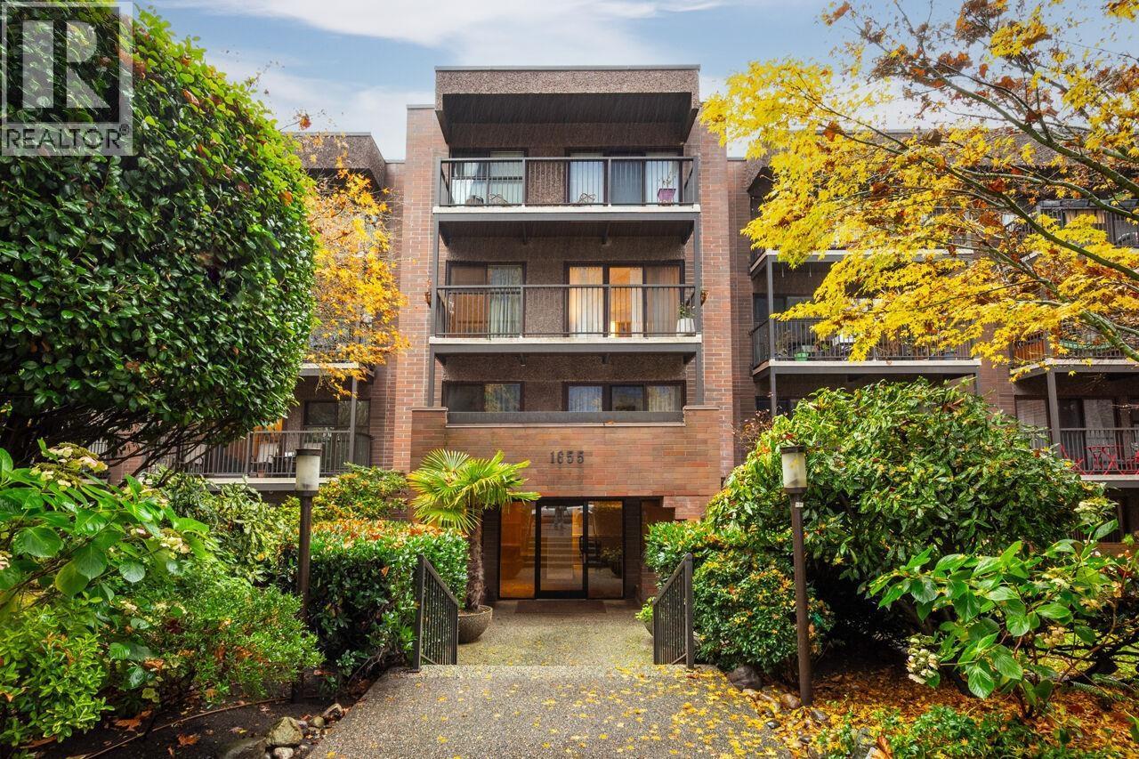 308 1655 Nelson Street, Vancouver, BC - Outdoor With Balcony