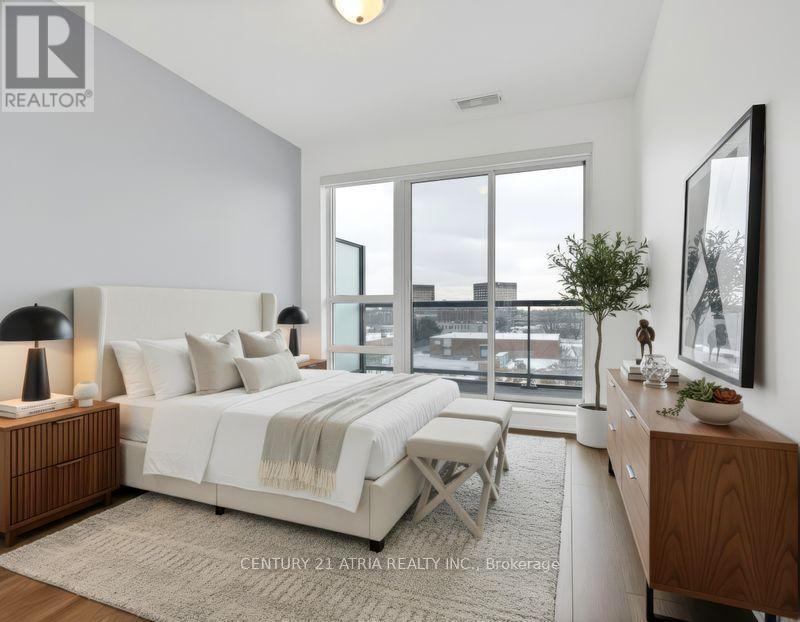 308 - 30 Herons Hill Way, Toronto, ON - Indoor Photo Showing Bedroom