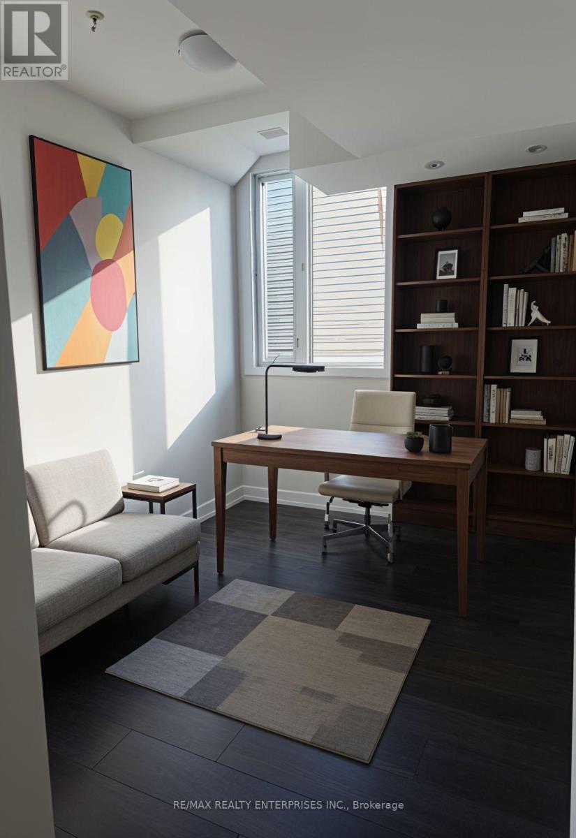 Virtually Staged. - C224 - 1660 Victoria Park Avenue, Toronto, ON - Indoor Photo Showing Office