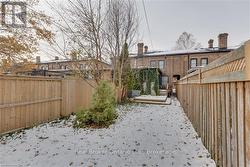 Fully Fenced backyard -