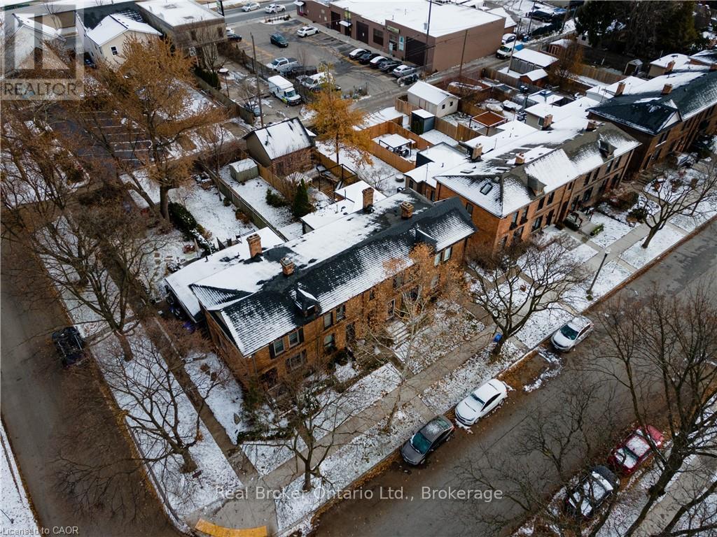 View of snowy aerial view - 808 Monmouth Road, Essex, ON - Outdoor