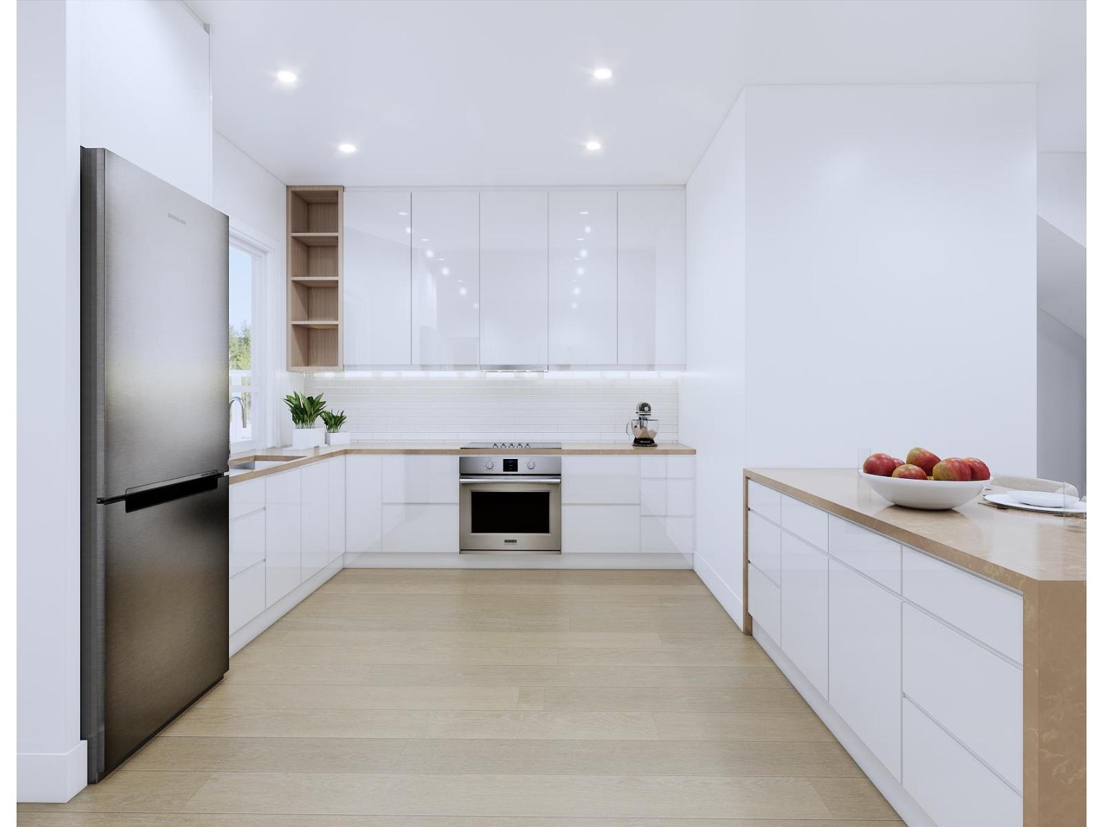 3 17432 58 Avenue, Surrey, BC - Indoor Photo Showing Kitchen With Upgraded Kitchen