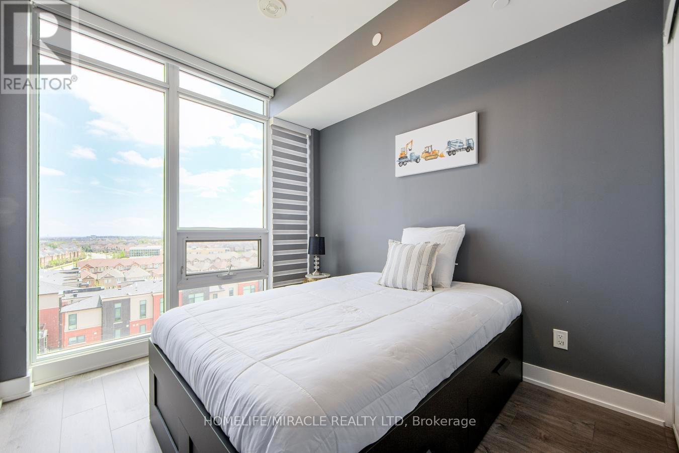 703 - 180 Veterans Drive, Brampton, ON - Indoor Photo Showing Bedroom