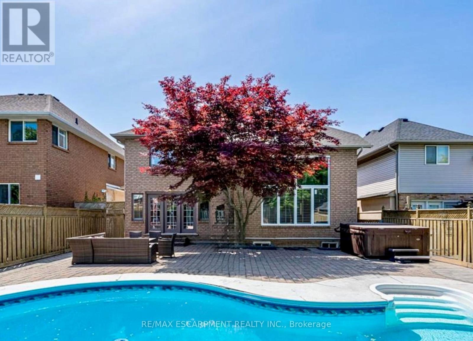 Upper - 219 Kitty Murray Lane, Hamilton, ON - Outdoor With In Ground Pool With Deck Patio Veranda