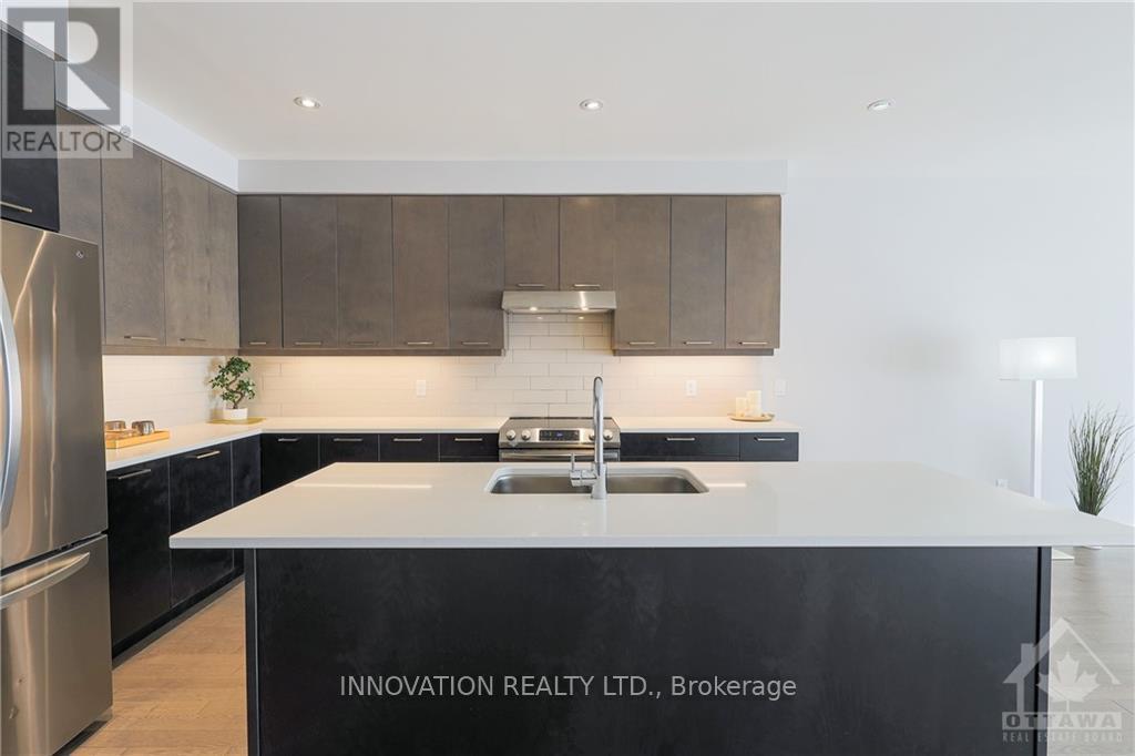 902 Chipping Circle, Ottawa, ON - Indoor Photo Showing Kitchen With Double Sink With Upgraded Kitchen