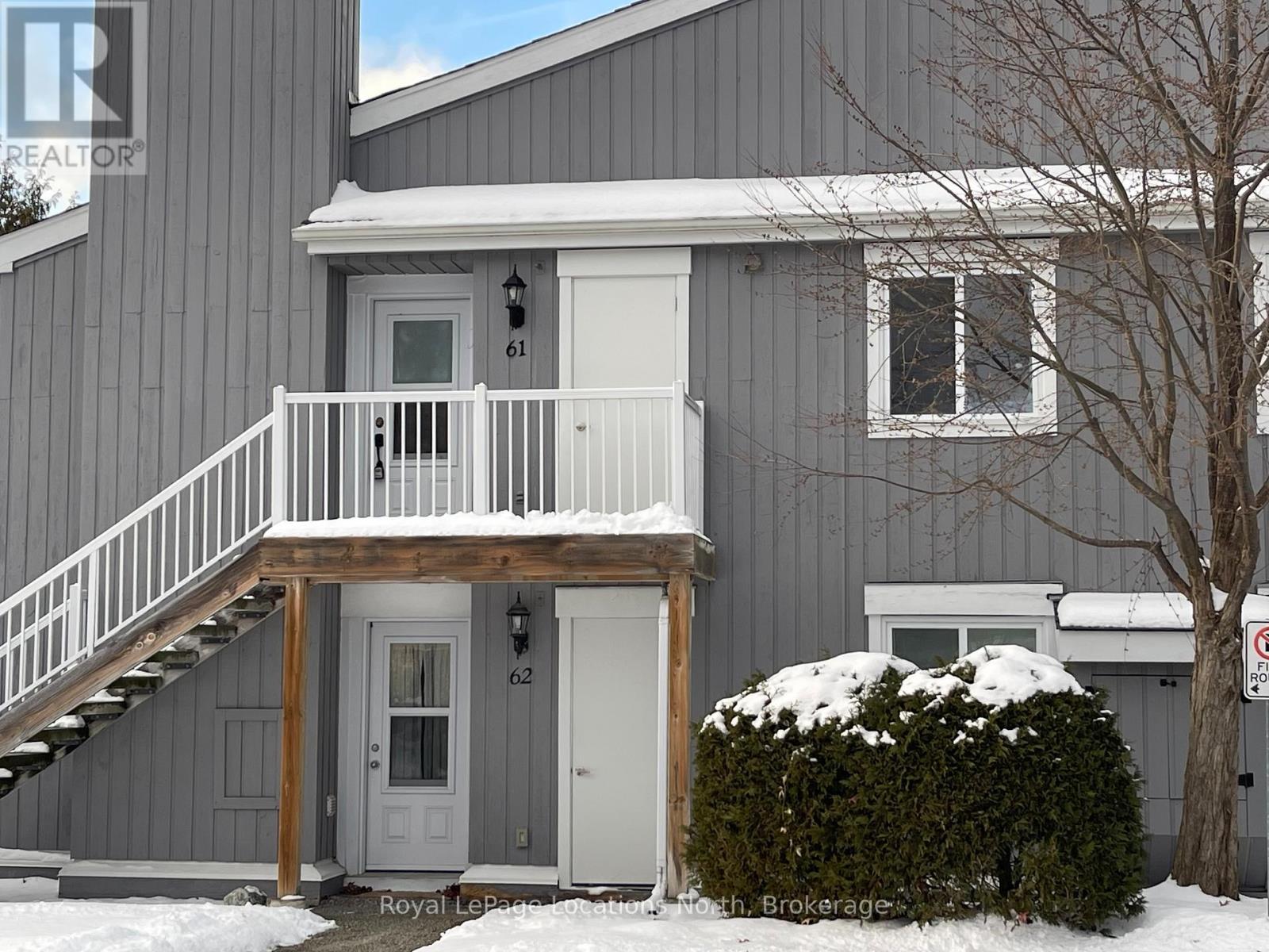 61 - 19 Dawson Drive, Collingwood, ON - Outdoor With Balcony