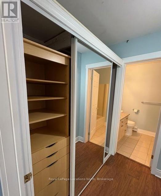 Built in Closet organizers in the passthrough - 61 - 19 Dawson Drive, Collingwood, ON - Indoor Photo Showing Other Room