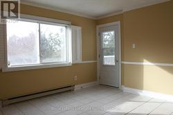 Entrance to the deck from the Living Room -