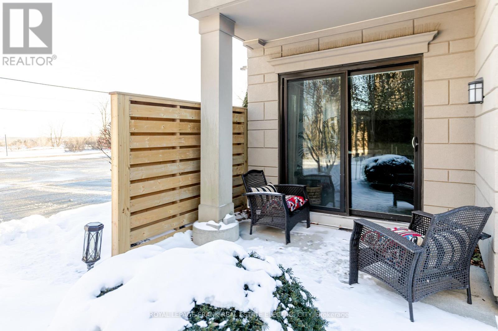 105 - 869 Clonsilla Avenue, Peterborough (Otonabee Ward 1), ON - Outdoor With Deck Patio Veranda With Exterior